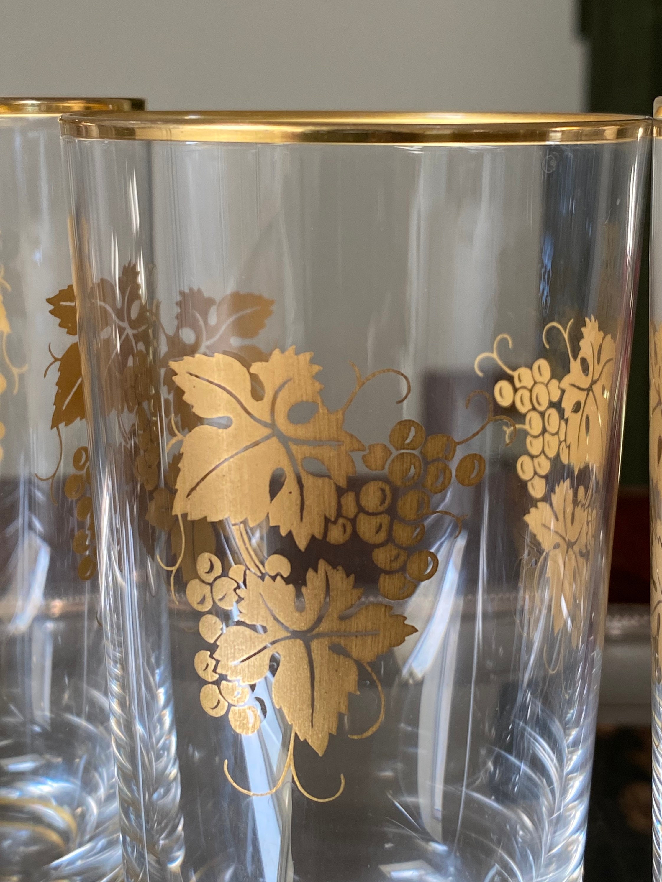 バカラ　ガラス瓶 BACCARAT Heavy Crystal Glasses Water Tumblers Italian
