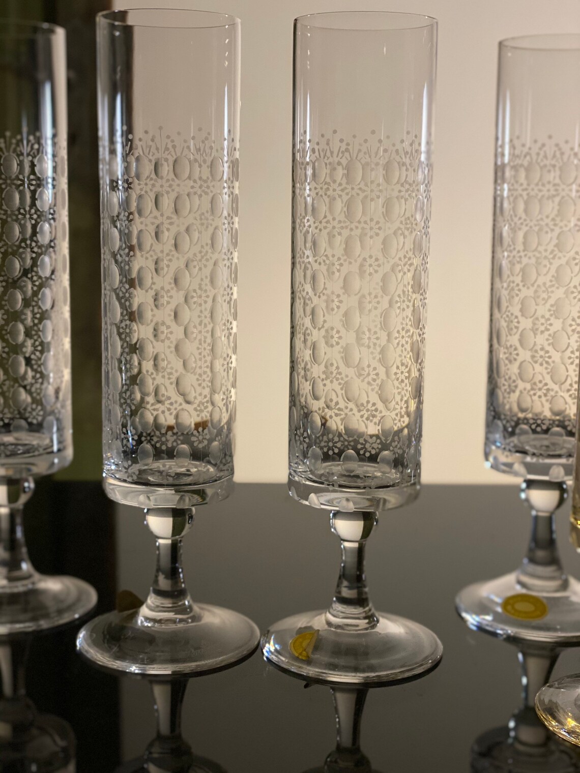 Vintage Rosenthal Champagne Flutes Champagne Glasses Set of Etsy
