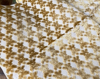 Tecido de veludo de seda veneziano antigo tecido de veludo de seda dourado tecido de veludo italiano damasco