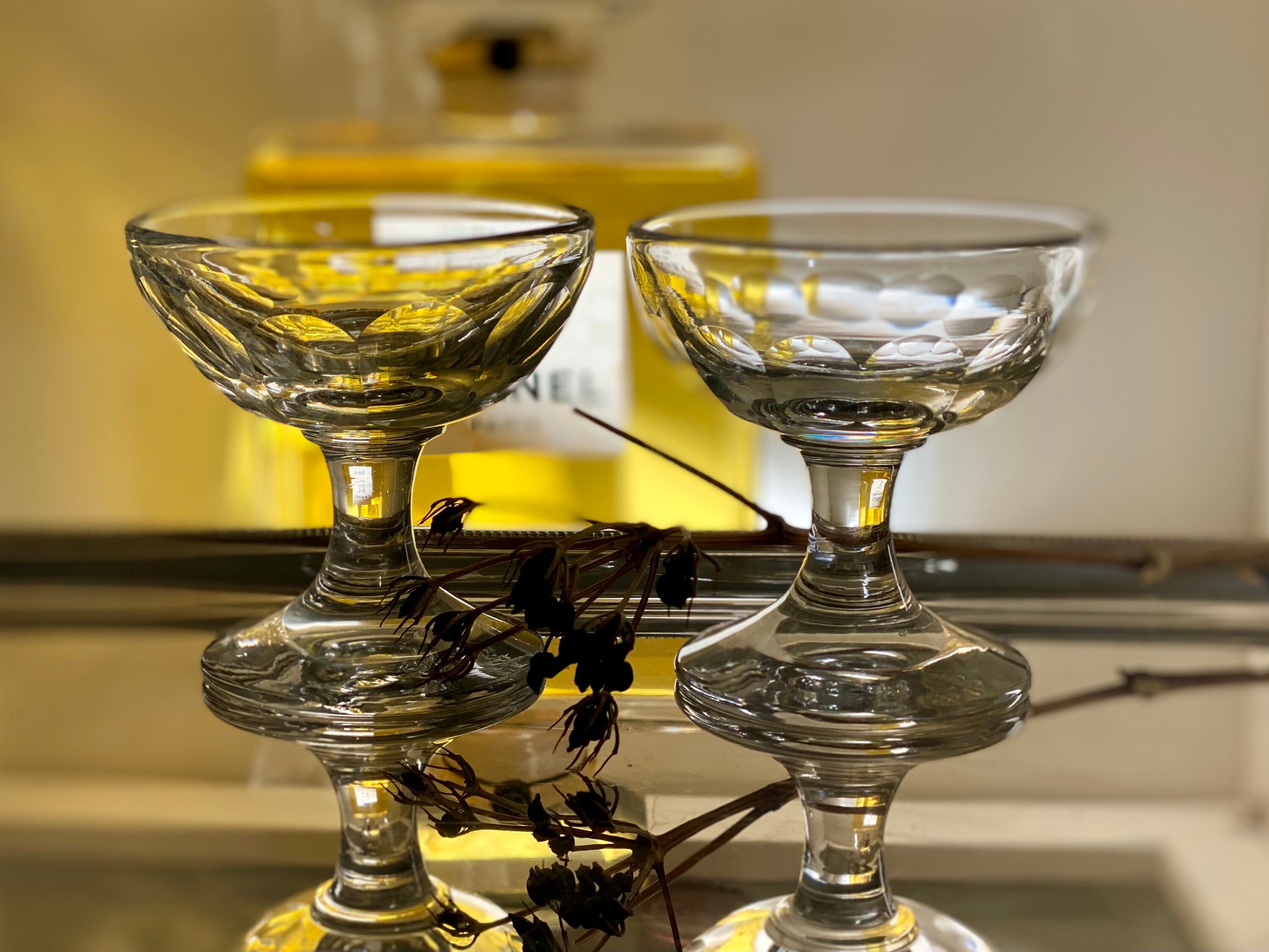 Antique Victorian Champagne Coupes Antique Champagne Glasses - Etsy