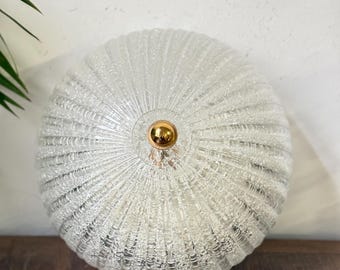 Lampadario in vetro di Murano, Barovier Toso, lampada da soffitto in vetro di Murano ...