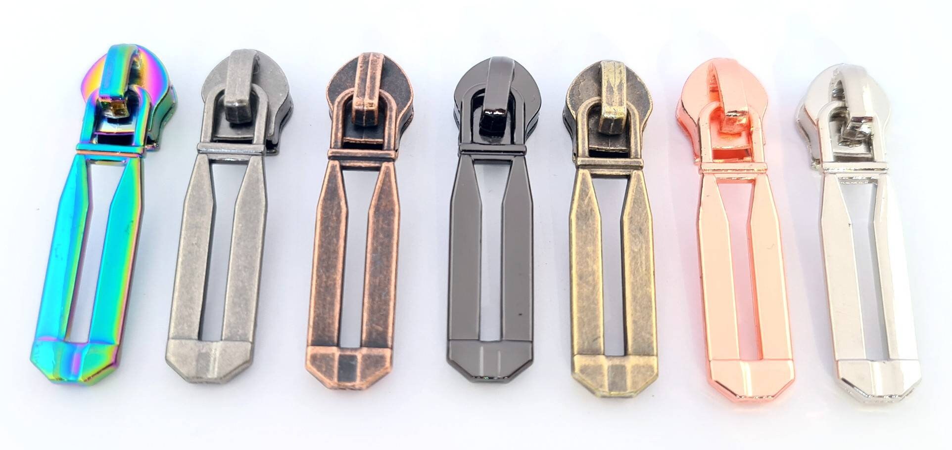 7 Colours Classic Drop Split 5 Zipper Pulls Nylon Zip Pulls Etsy UK