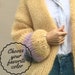 see more listings in the cardigan oversize en mohair section