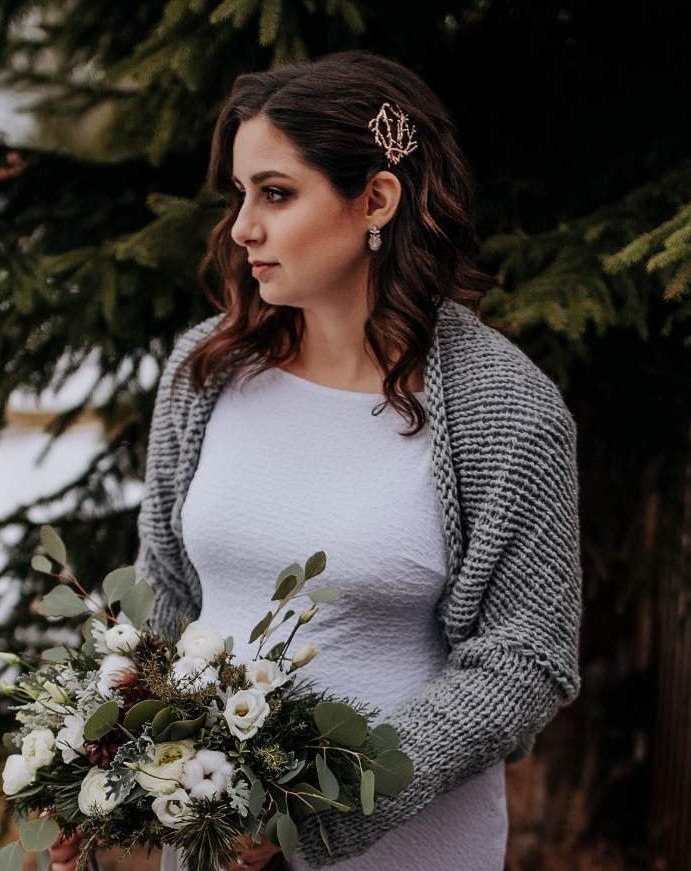 Ready to Gowedding Grey Cardigan 