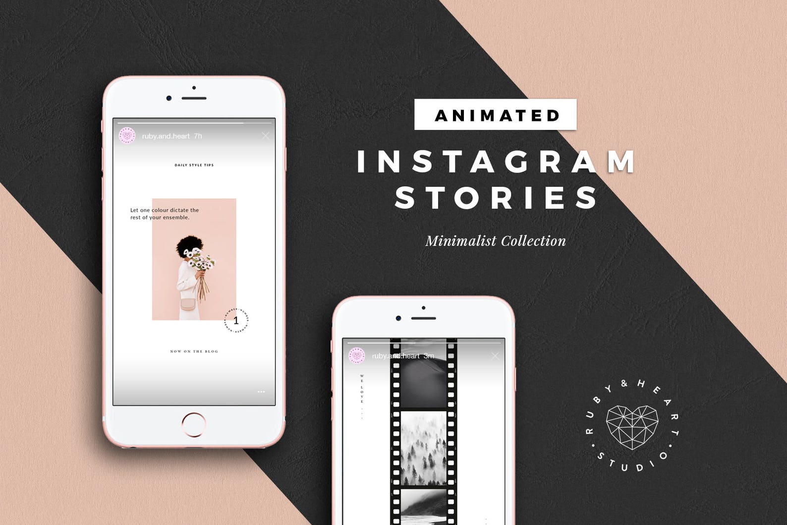 Animated Instagram Story Template Video Instagram Stories Etsy