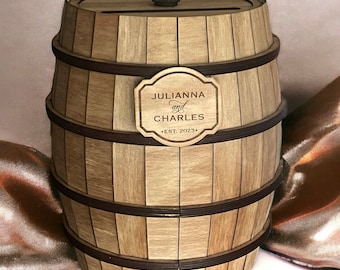 Barrel Style Card Box