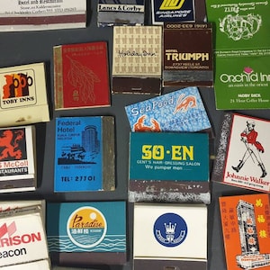 Large Vintage Matchbox Collection *