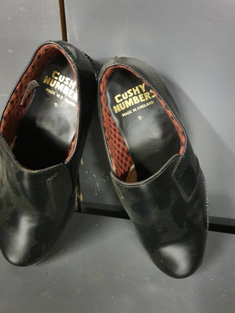 Vintage 'Cushy Numbers' Shoes Made In England Etsy