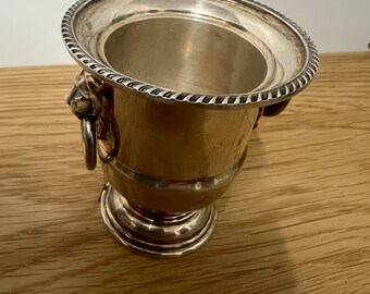 A Charming Mini Silver Champagne Bucket Knick Knack #