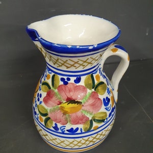 Small Decorative Floral Jug  *