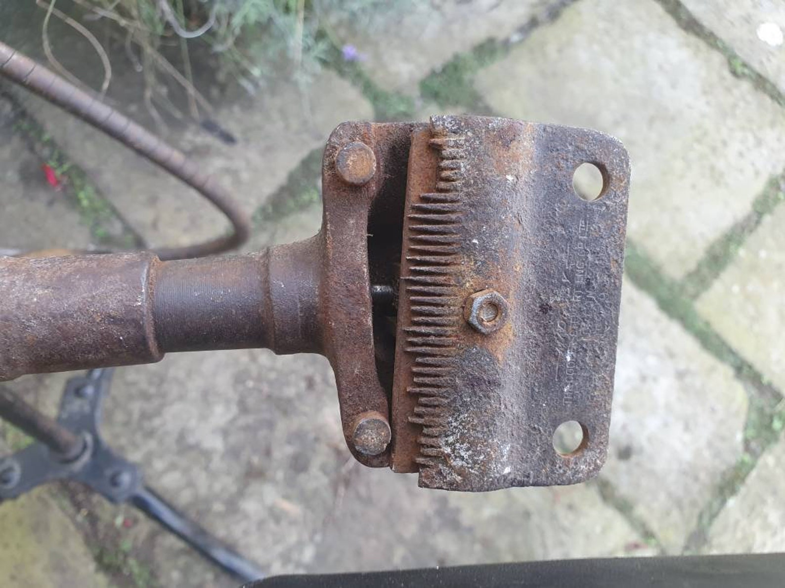 Antique Sheep Shearing Tool With Stand Etsy