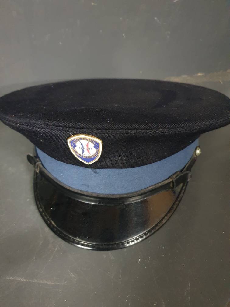 Image of Vintage French Police Immigration Cap