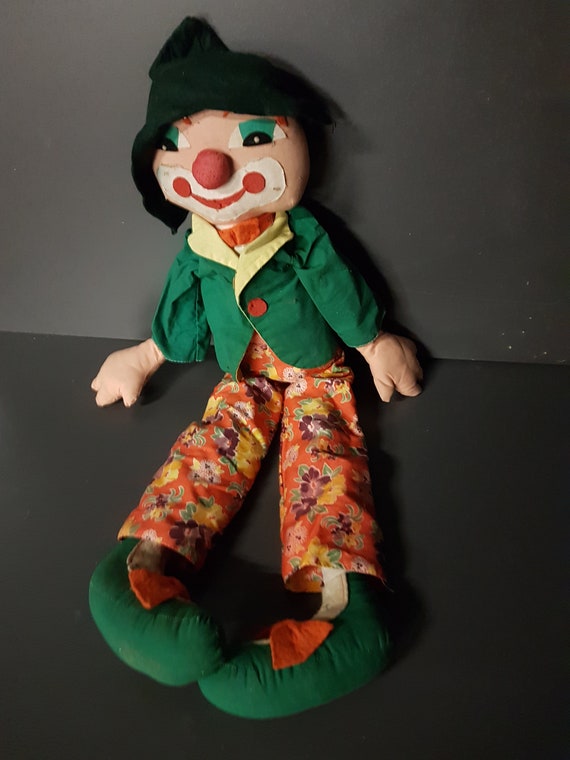 creepy clown doll