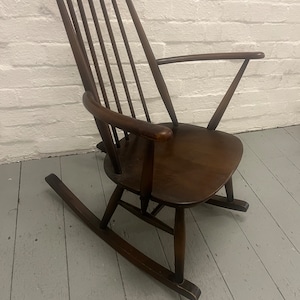 Vintage Retro 60's Style Ercol Goldsmith Rocker Rocking Chair Model No. 435