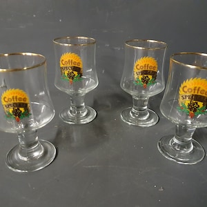 Set Of 1970s Drinks Glasses *