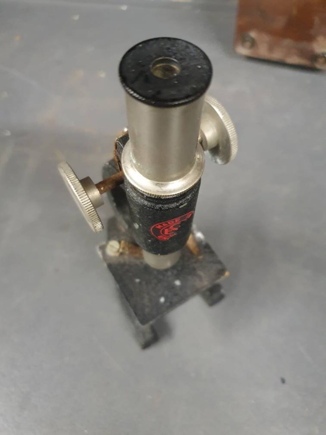 Original Vintage 1970s Toy Microscope Etsy UK