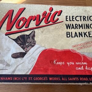 Large Original Vintage ‘Norvic’ Box Circa 1950s