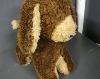 Original 1970s Perro de Juguete Relleno *