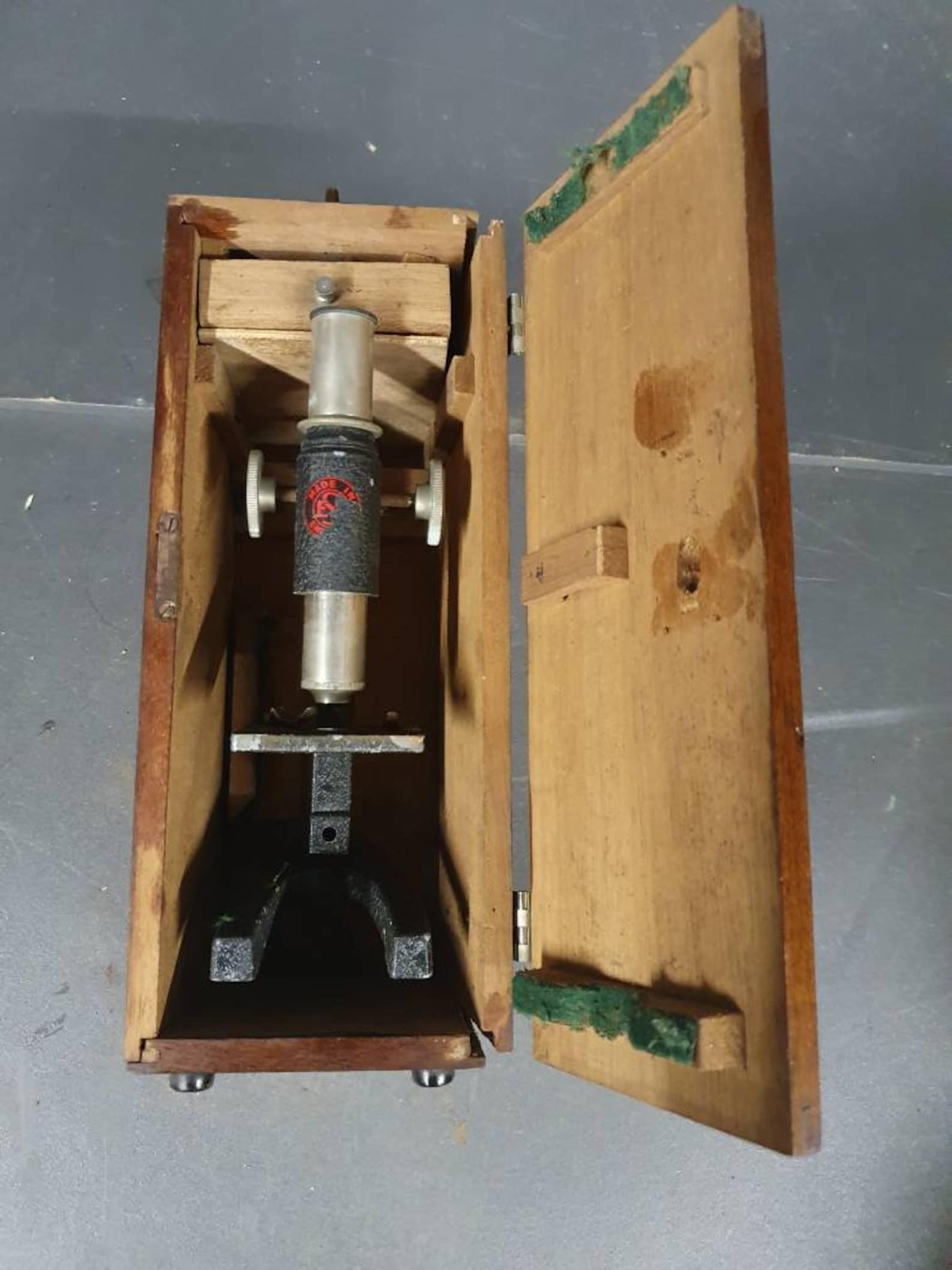Original Vintage 1970s Toy Microscope Etsy UK
