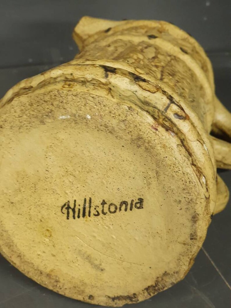 Vintage Hillstonia Pottery Double Handled Jug Etsy