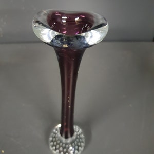 Mid Century Coloured Flower Bud Vase *