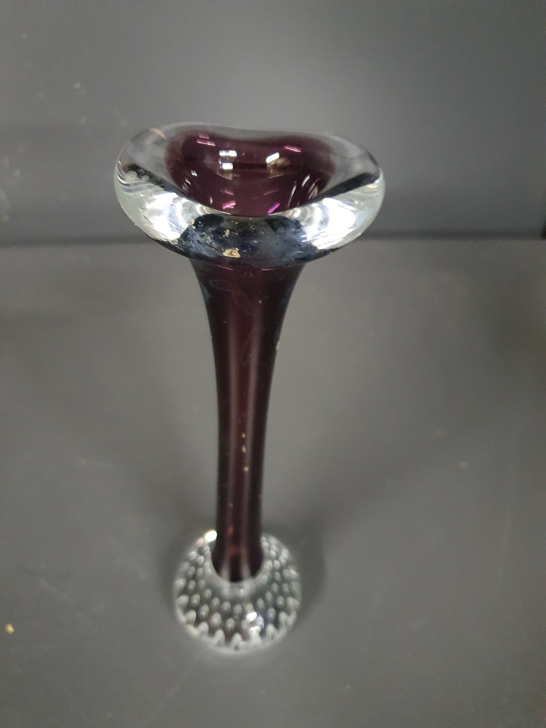 Mid Century Coloured Flower Bud Vase Etsy UK