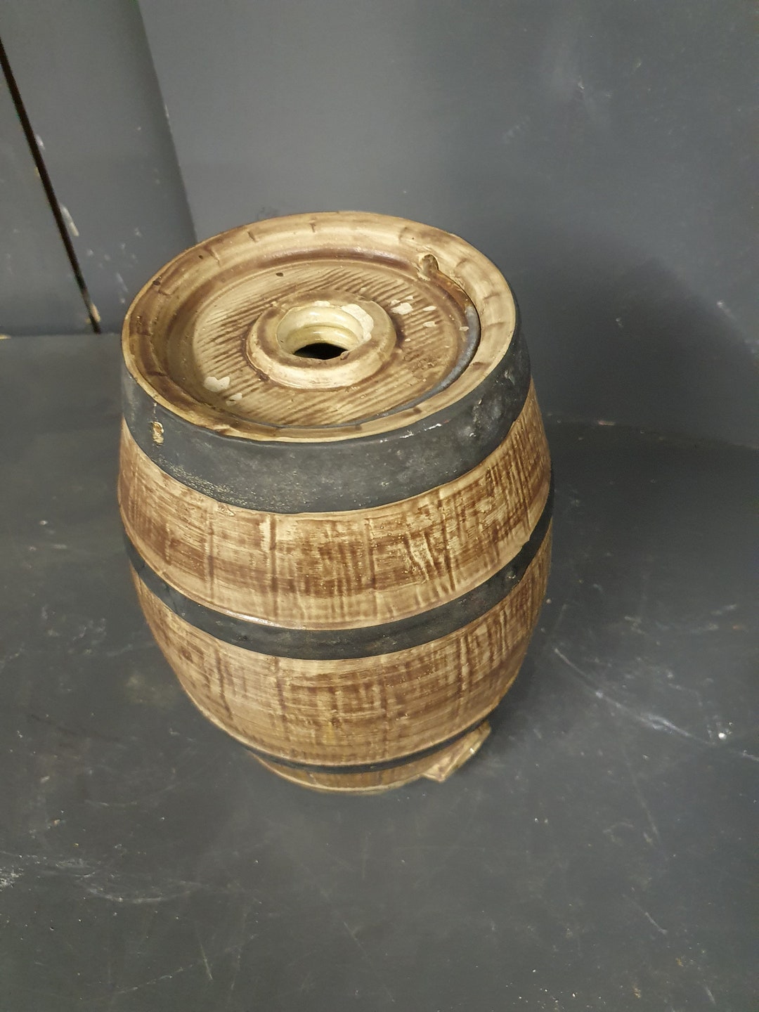 Vintage 'taunton Cider Company' Ceramic Cider Barrel Etsy