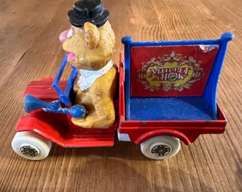 Vintage Muppet Show 'Fozzie Bear' Toy Wagon :