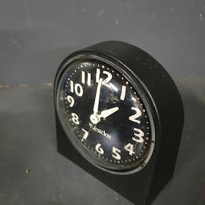 Original 1970s &#39;Westclox&#39; Alarm Clock *