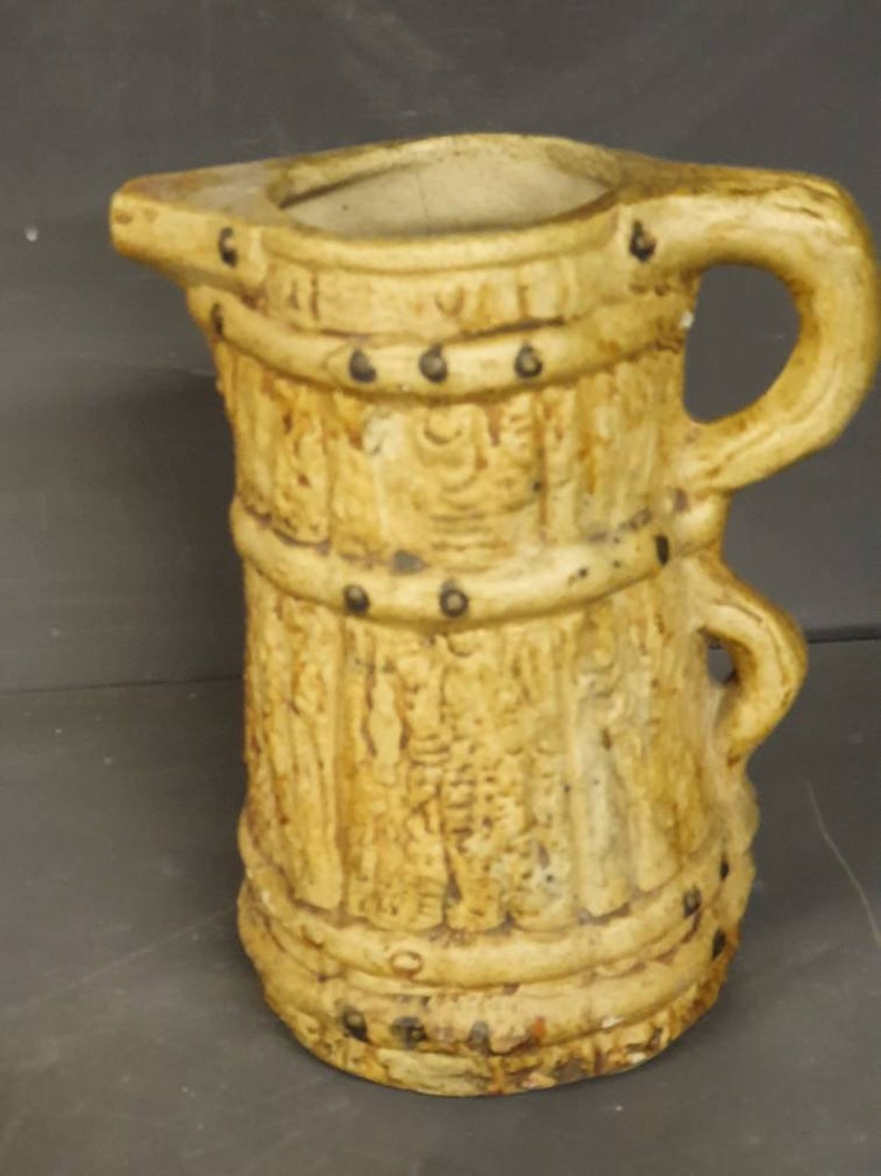 Vintage Hillstonia Pottery Double Handled Jug Etsy