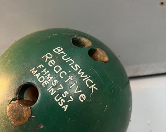 Vintage ‘Brunswick’ Bowling Ball Made In USA
