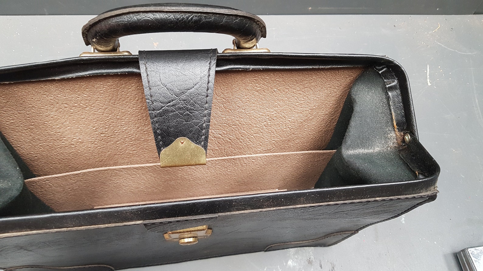 Original 1970s Leather Briefcase Etsy