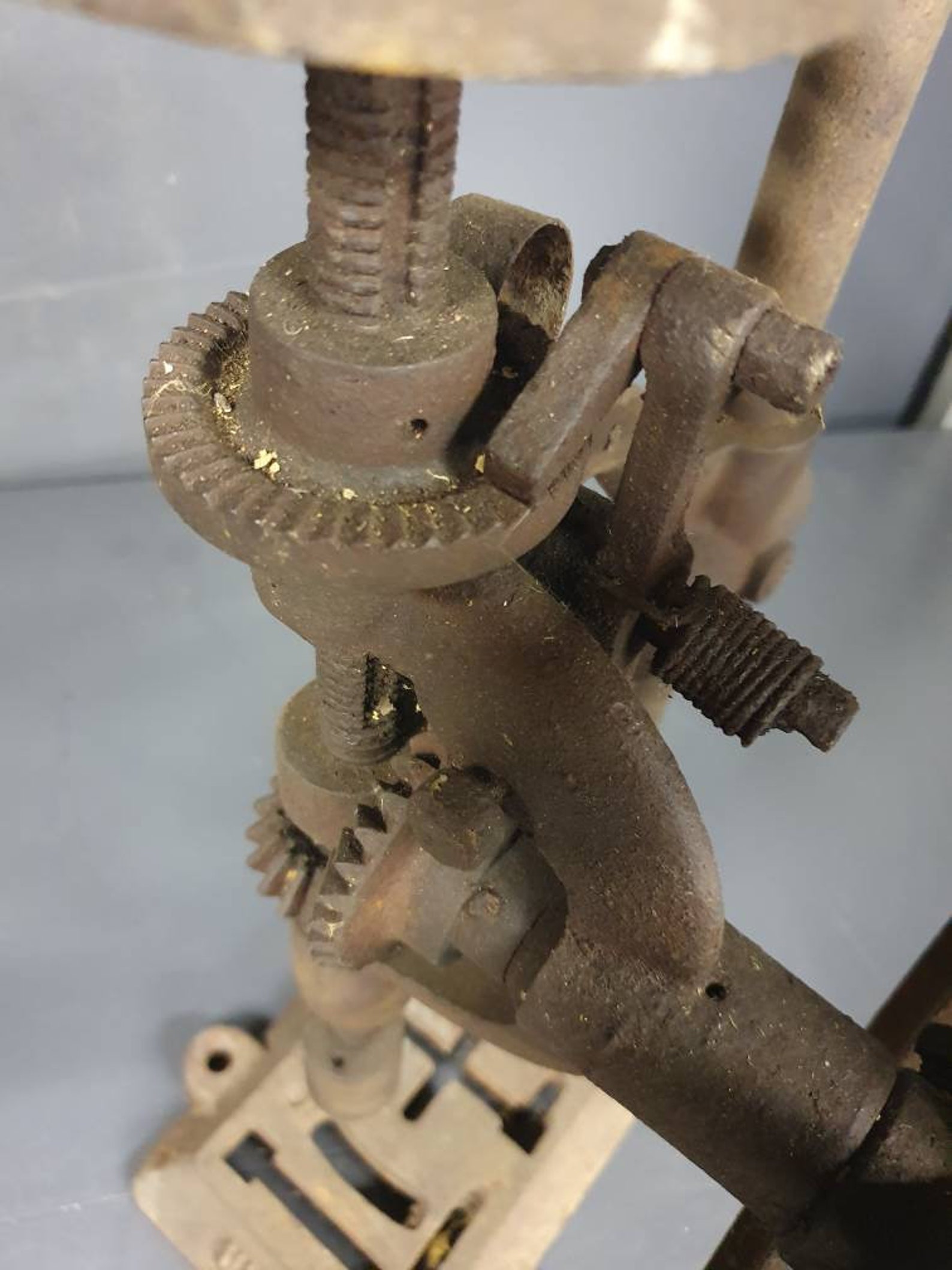 Large Antique Pillar Drill By Union Etsy