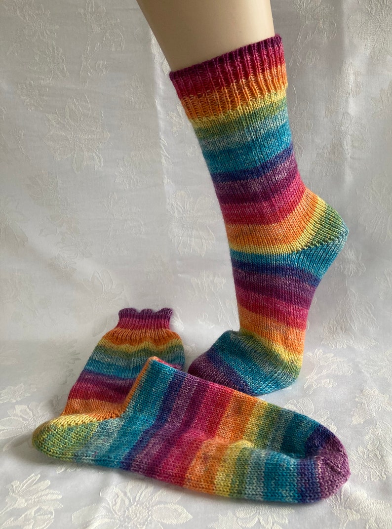 Socken Regenbogen, diverse Größen 35/36