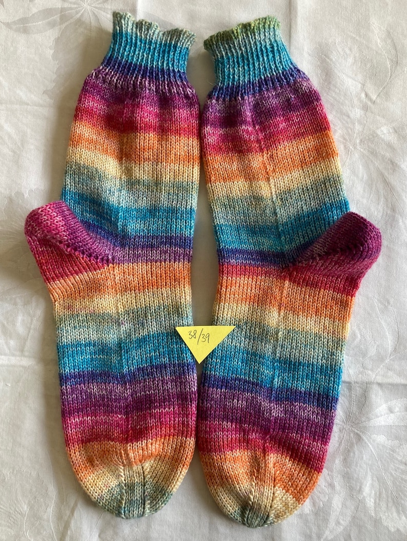 Socken Regenbogen, diverse Größen Bild 3