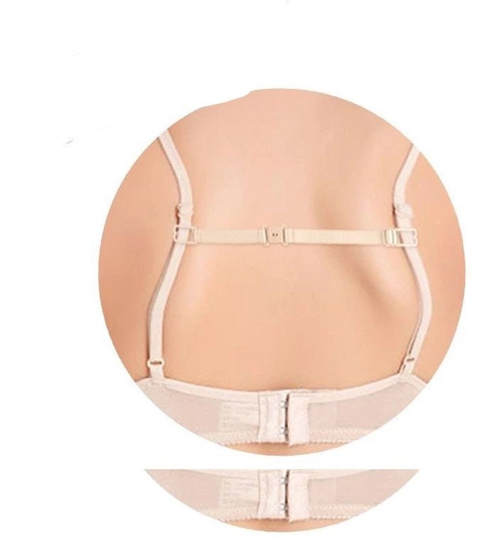 MRGIINRI Bra Strap Holders for Slipping, Casual Sexy Front Button Shaping Cup Shoulder Strap Underwire Bra Plus Size Extra-Elastic Wirefree, Minimizer