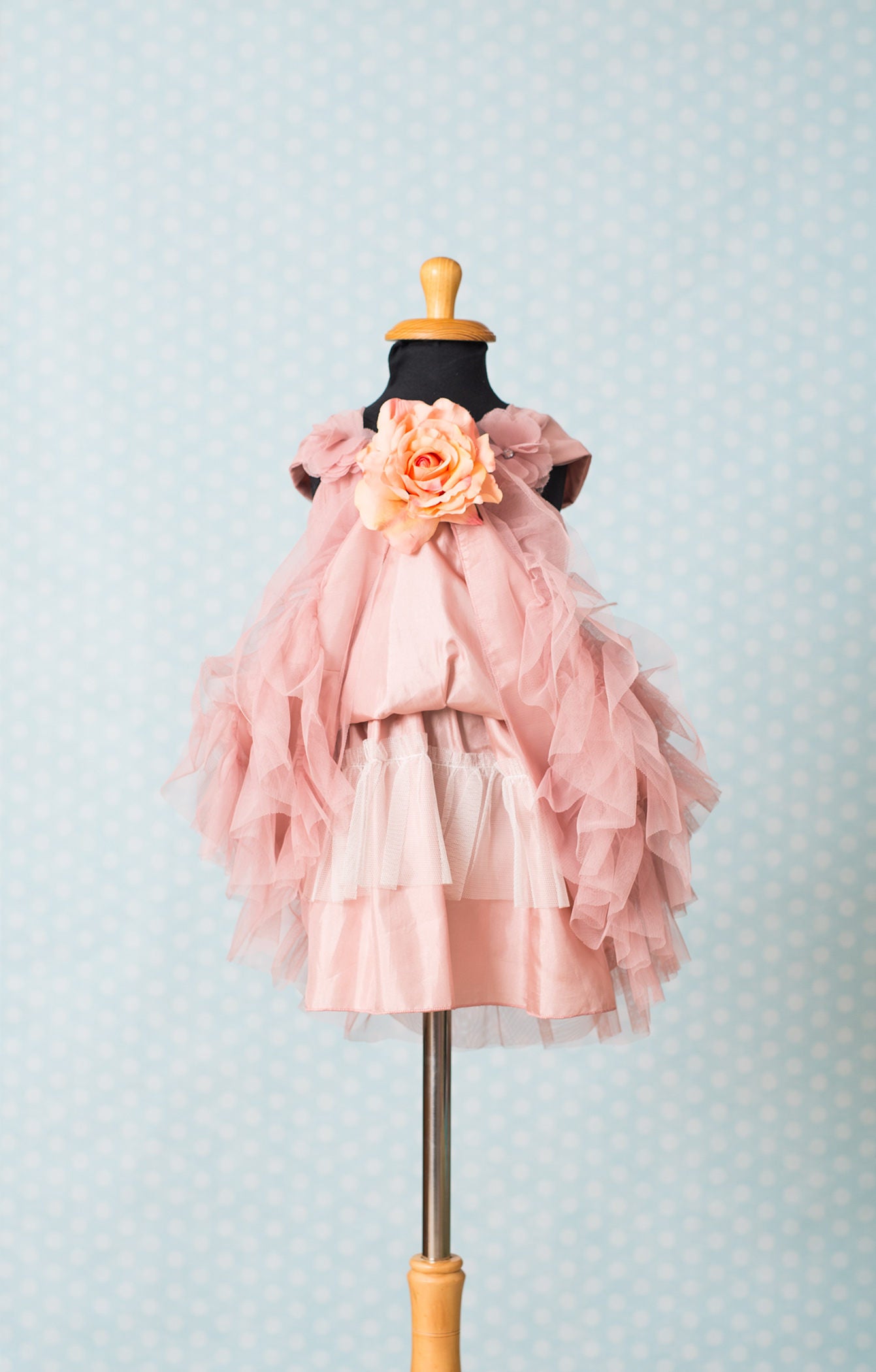 Baby Girl Pink Ruffle Dress Etsy