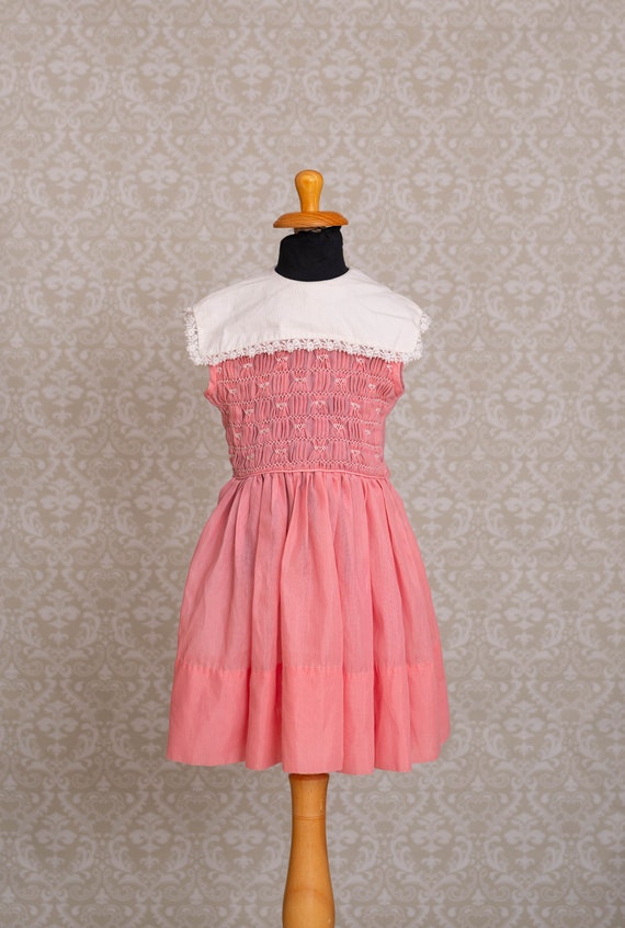 polly flinders hand smocked dress