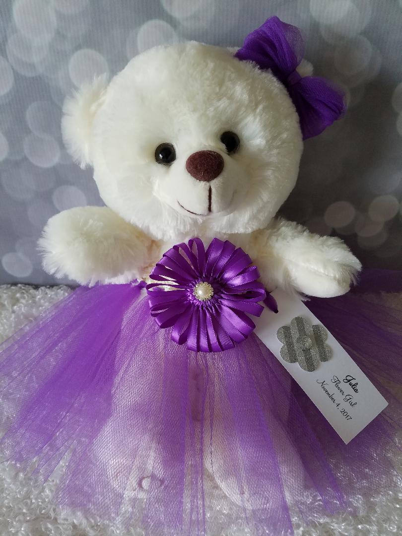 me to you flower girl teddy