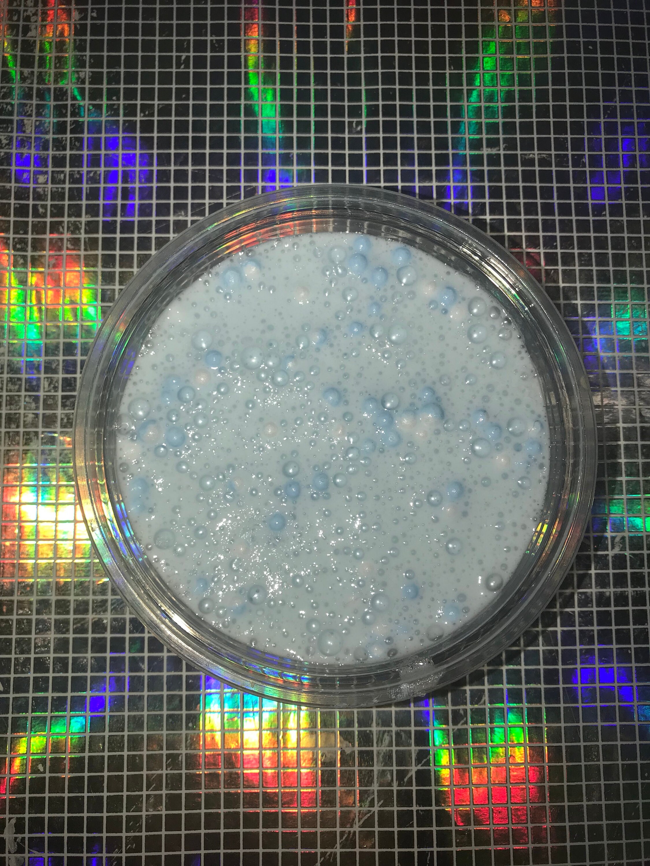 Blue Razz ice slime scented slime uk seller Etsy