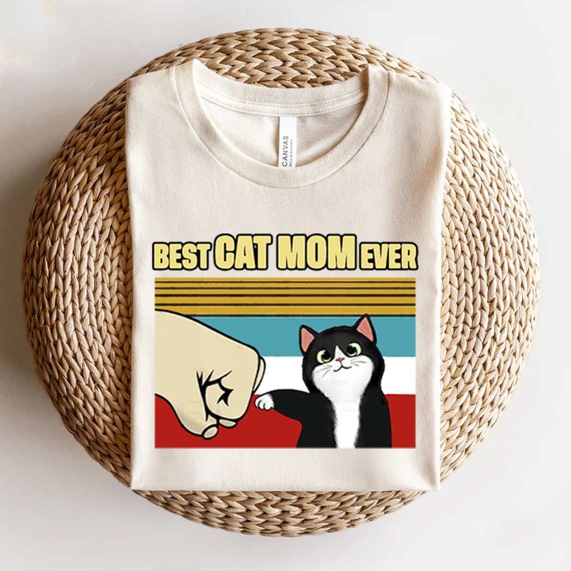 Best Cat Mom Ever Png Cat Mom Png Cat Lover Png Happy Etsy