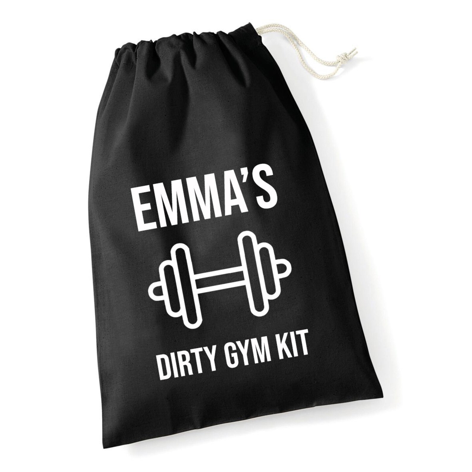 Personalised Dirty Gym Kit Laundry Bag Cotton Laundry Bag Etsy UK