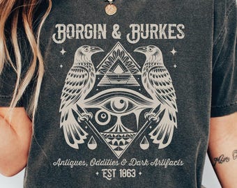 Borgin & Burkes Shirt: Wizarding World Comfort Colors Tee