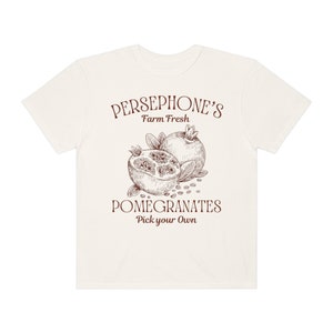Persephone Pomegranate Shirt: Dark Academia Booktok Tee image 8