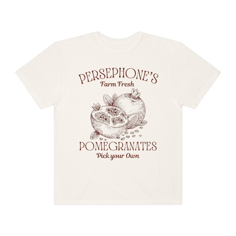 Persephone Pomegranate Shirt: Dark Academia Booktok Tee image 8