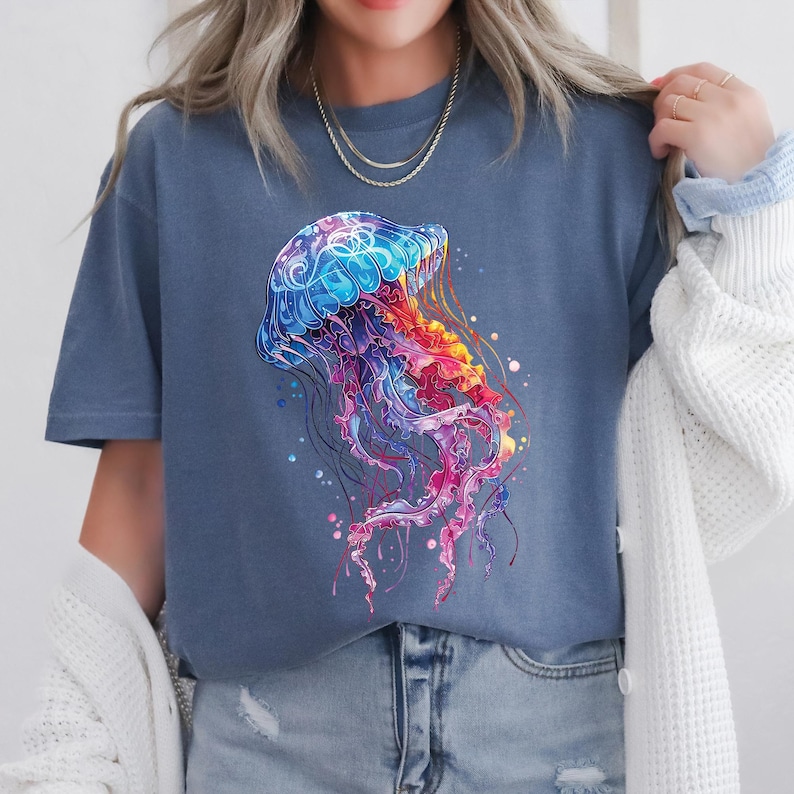 Jellyfish beach summer Shirt