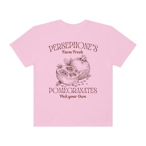 Persephone Pomegranate Shirt: Dark Academia Booktok Tee Blossom