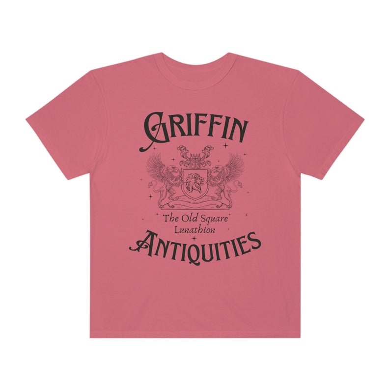 Griffin Antiquities Comfort Colors Shirt: Book Lover Comfort Colors Tee Watermelon