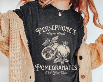 Persephone's Pomegranates Bella Canvas Shirt