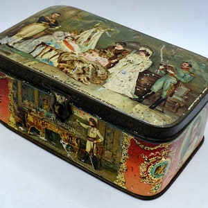 This is French Cacao/Moka tin published by Demandez Co. 1930 - 1950.